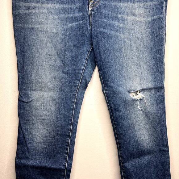 J. Crew Reimagined Women's Jeans Size 30P Toothpick Skinny Leg Dark Wash - Picture 3 of 10